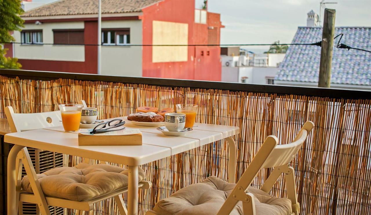 Apartamento Los Tres Soles Málaga Exteriör bild
